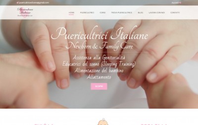 Sito web Puericultrici Italiane